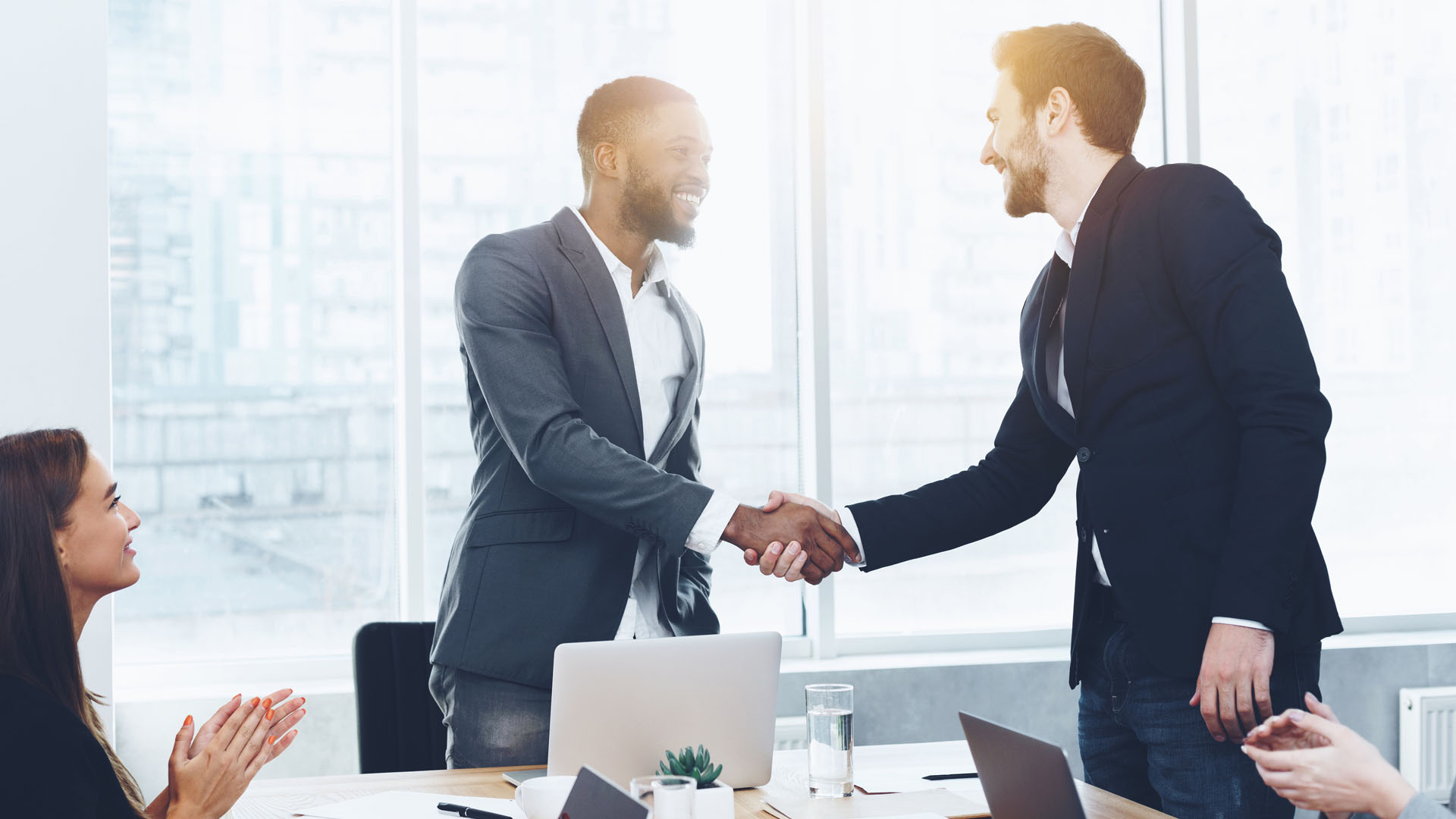 Men Shaking Hands