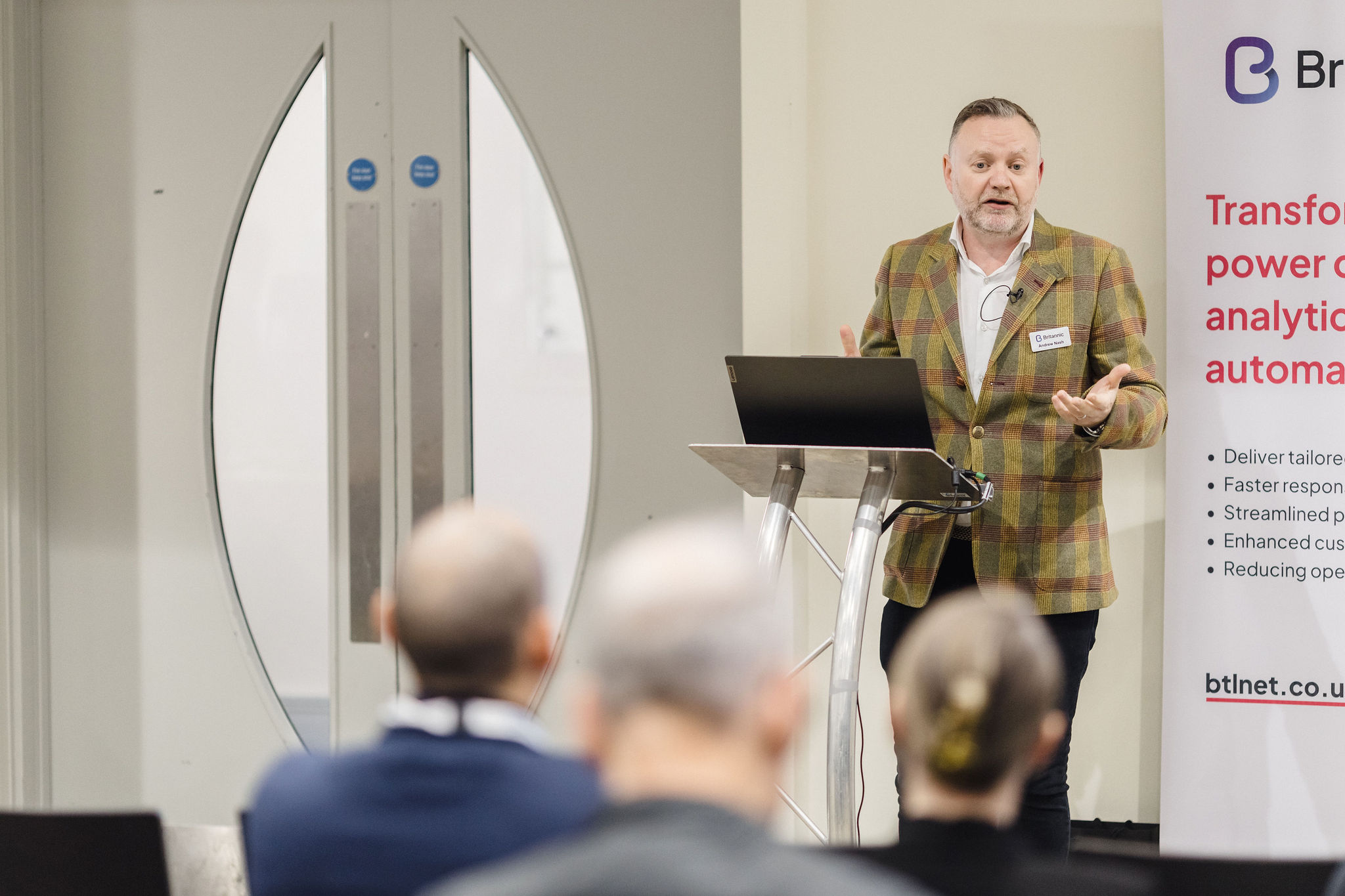 Andrew Nash from Britannic Presenting