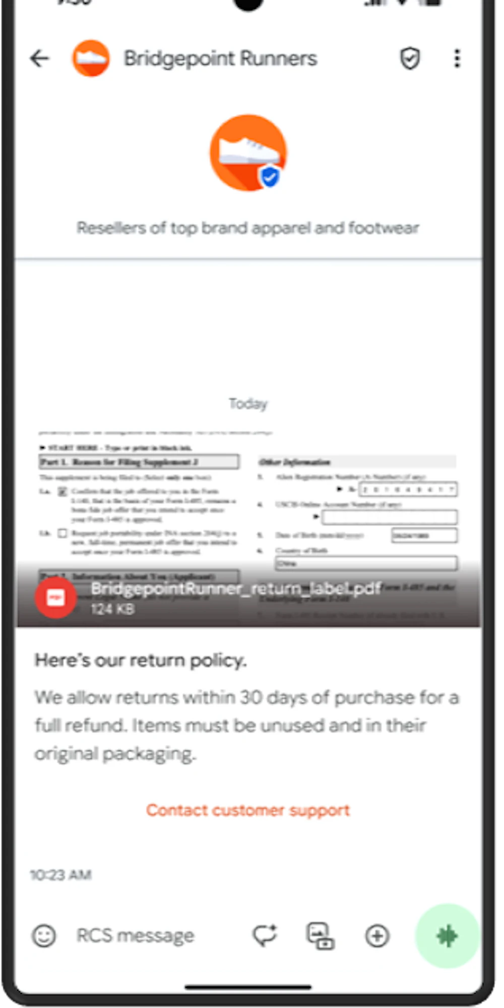 Branding Messages PDF Update
