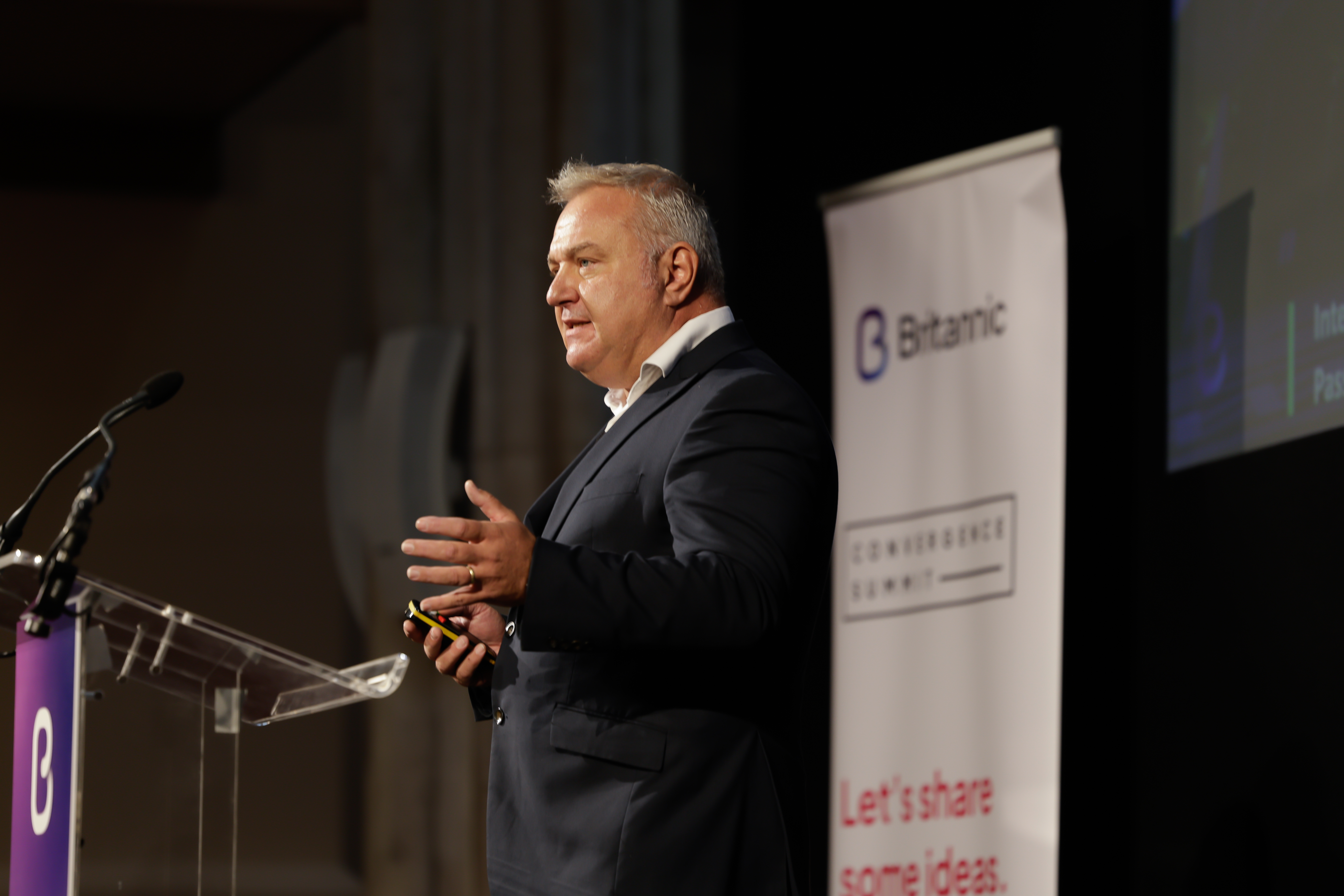 Jonathan Sharp, CEO of Britannic Presenting