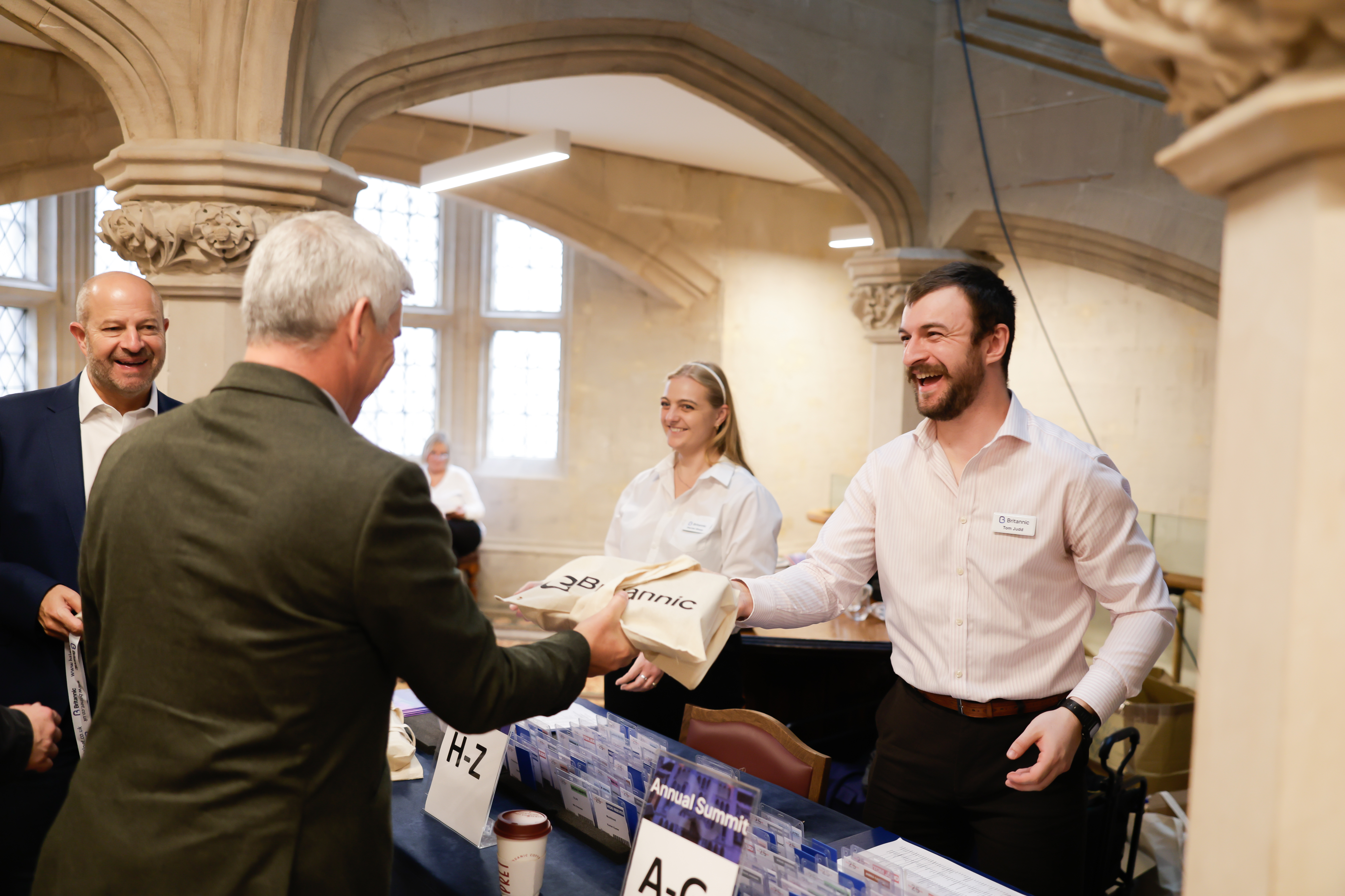 Britannic Team Working At Annual Summit