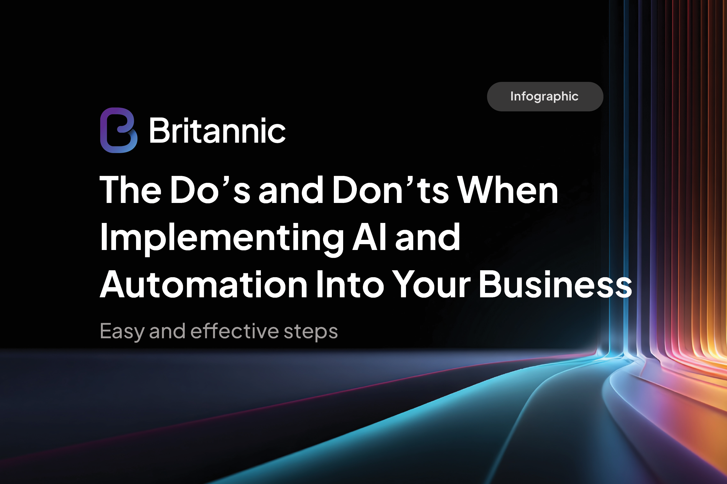 The Do's and Don't When Implementing AI and Automation