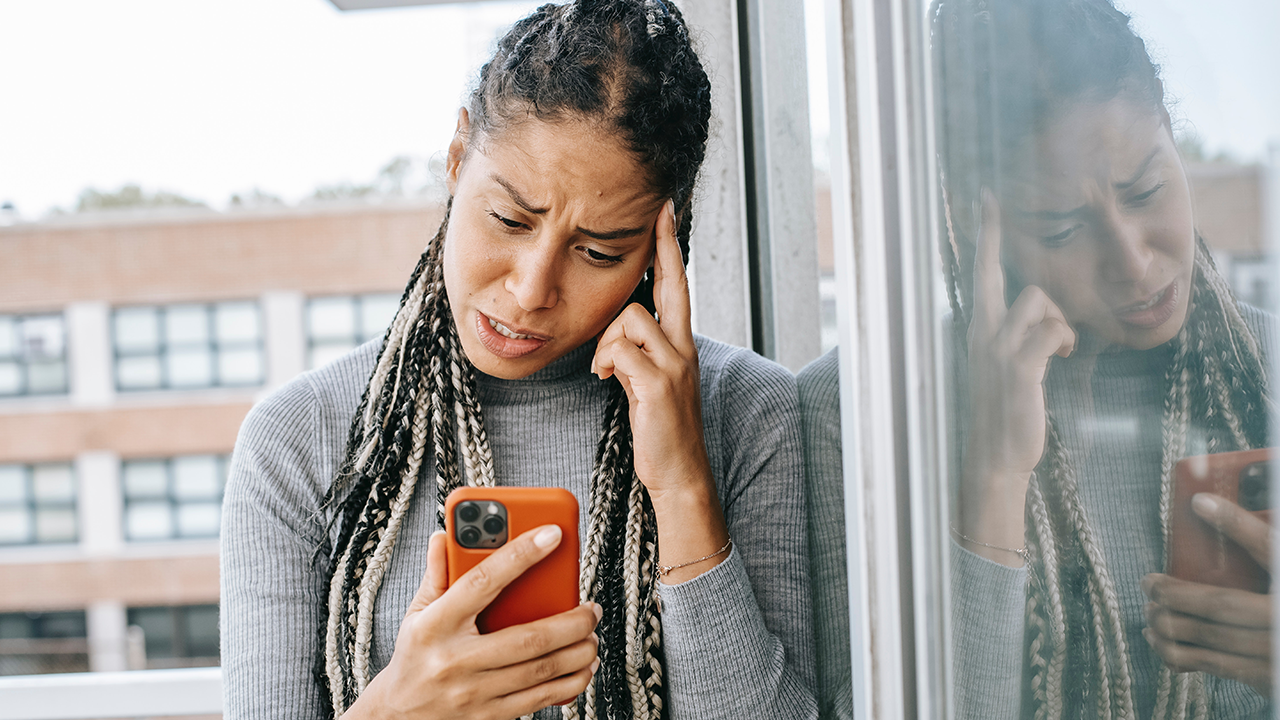 frustrated woman