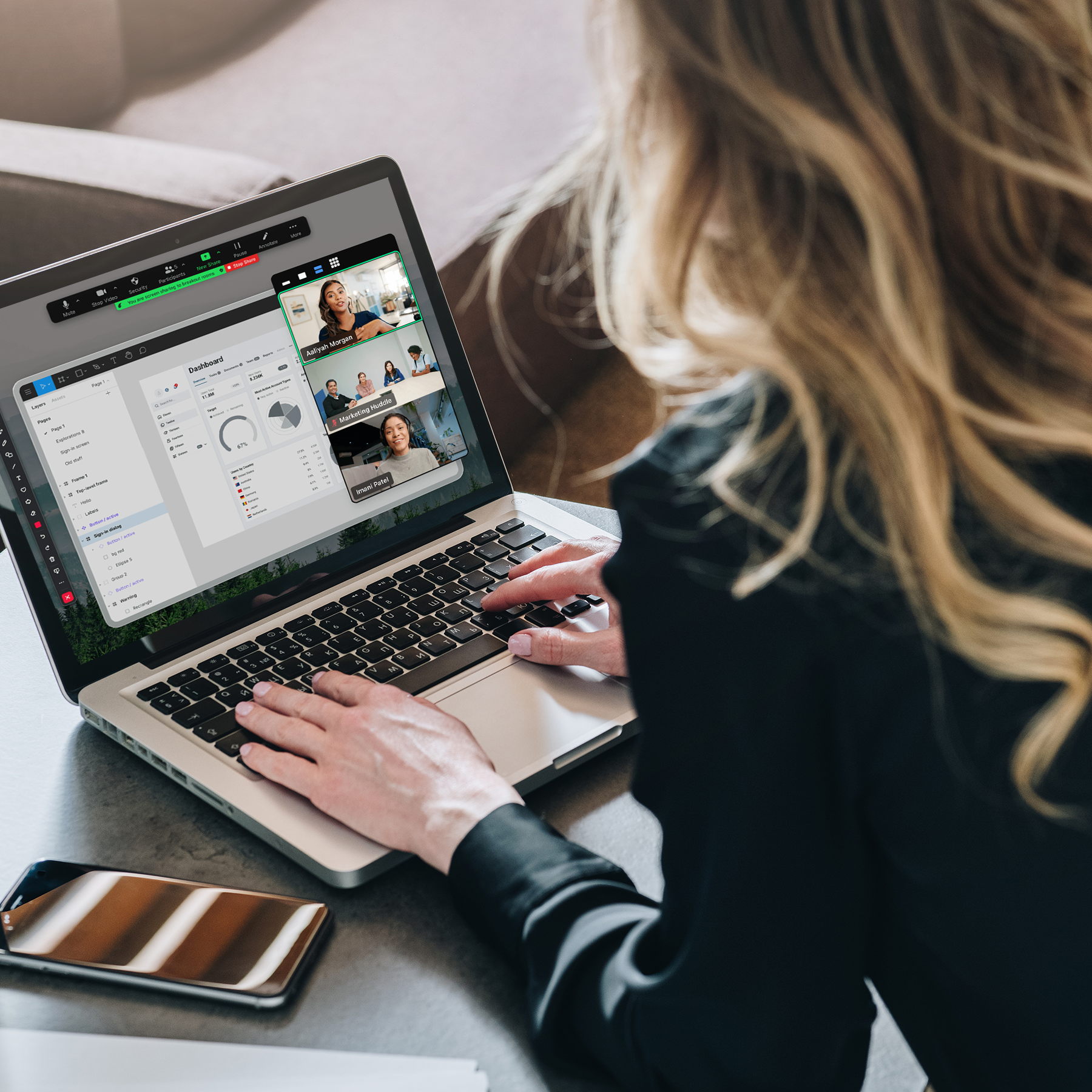 Zoom Collaboration Tools On Laptop